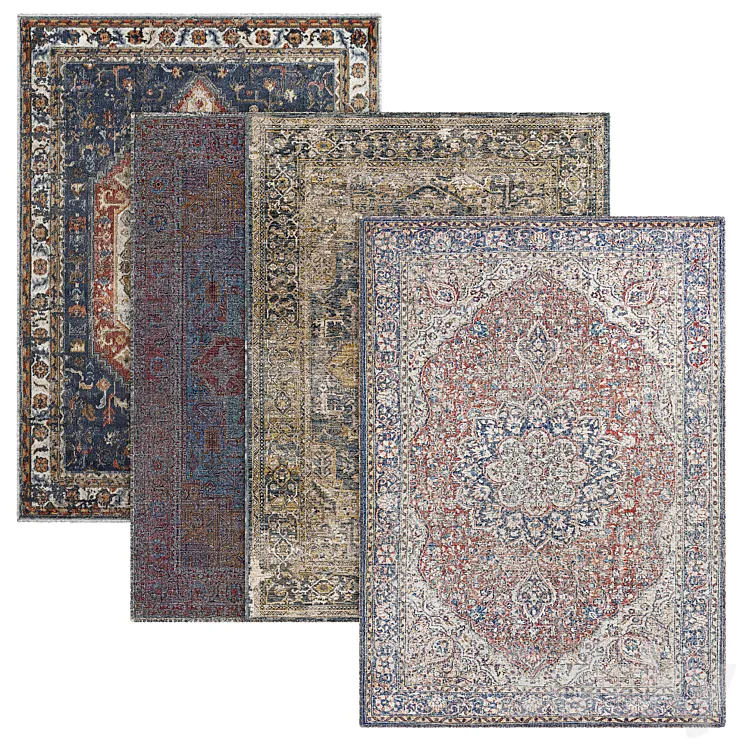 Classic rugs 3DS Max Model