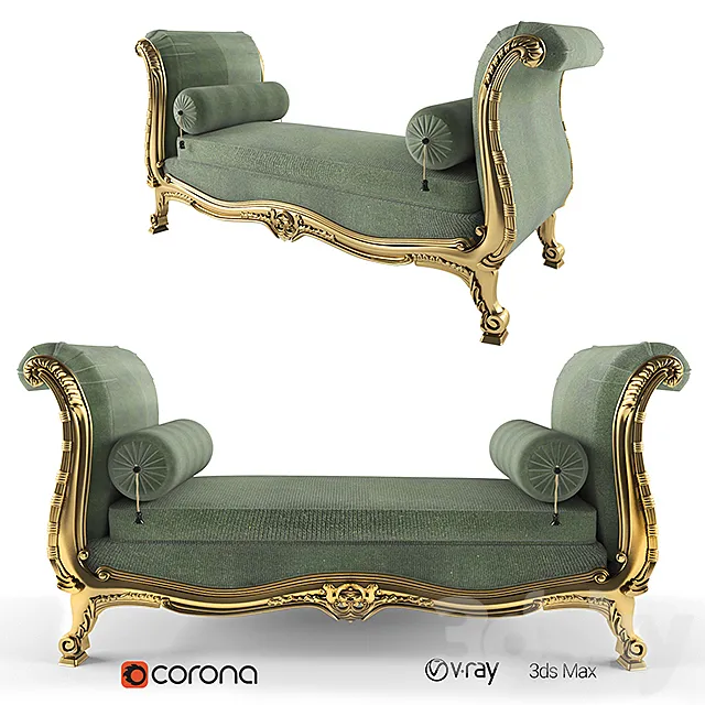 Classic Sofa 3ds Max