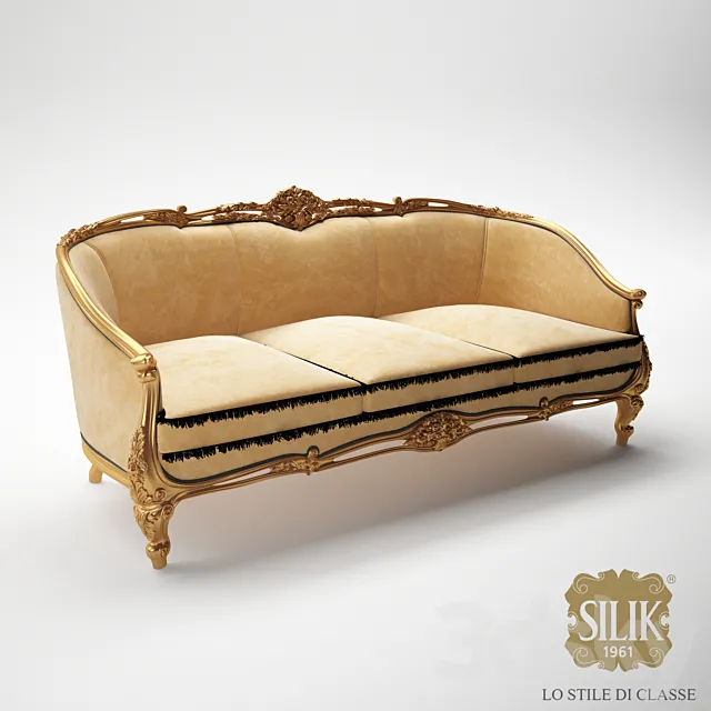 Classic sofa Adone (Silik) 3DSMax File