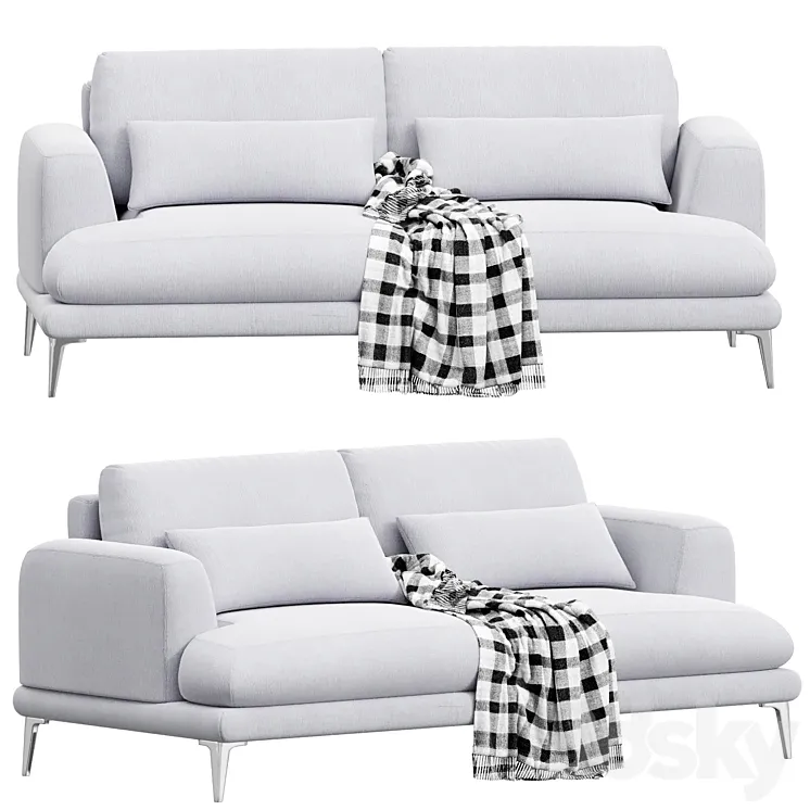 Classic Sofa by Comforty Designer Krystian Kowalski 3DS Max