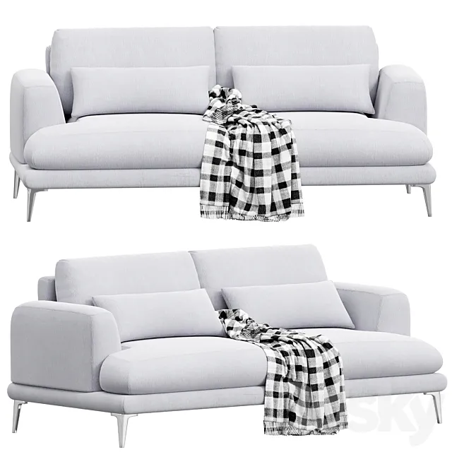 Classic Sofa by Comforty Designer Krystian Kowalski 3DSMax File