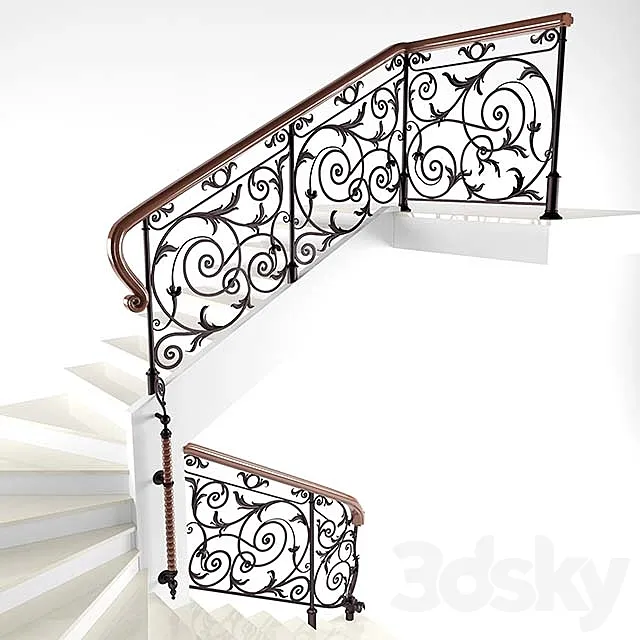 Classic Staircase 3DSMax File
