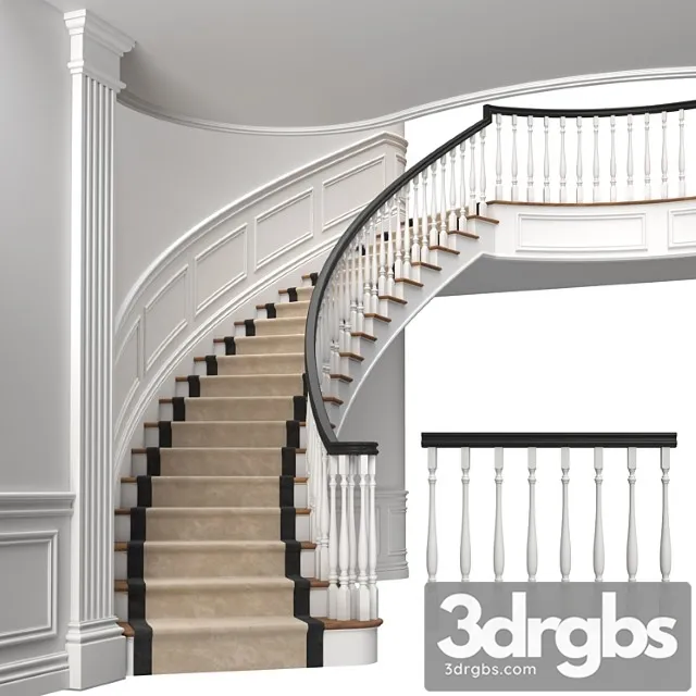 Classic Stairs 3 3dsmax Download