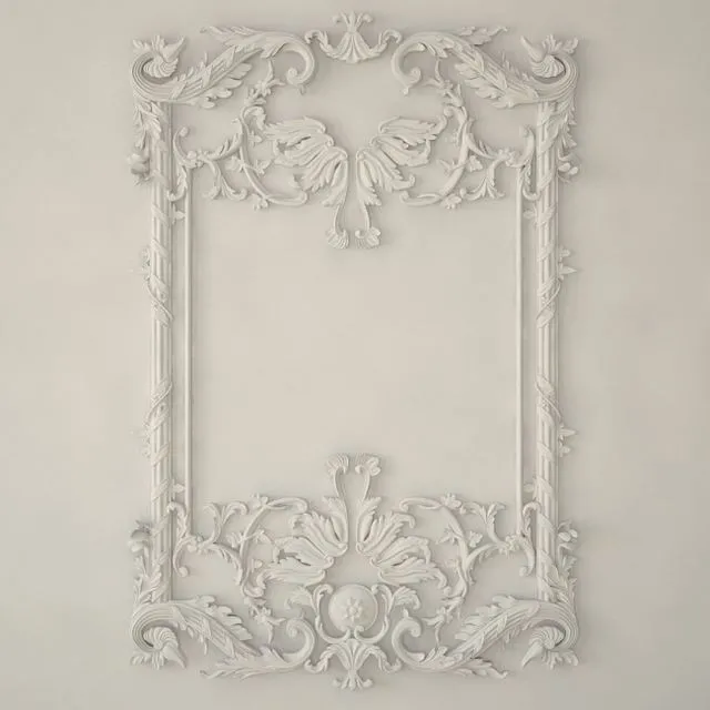 Classic wall decorative 3dsMax Model