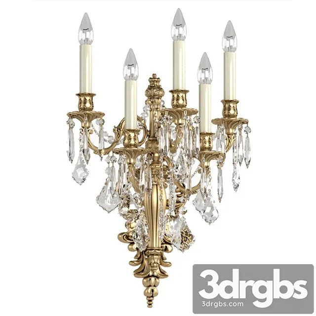 Classic wall lamp zanaboni.crystal wall sconce