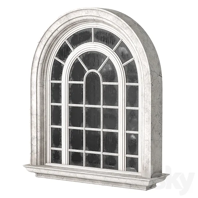 Classic Window 02 3dsMax Model