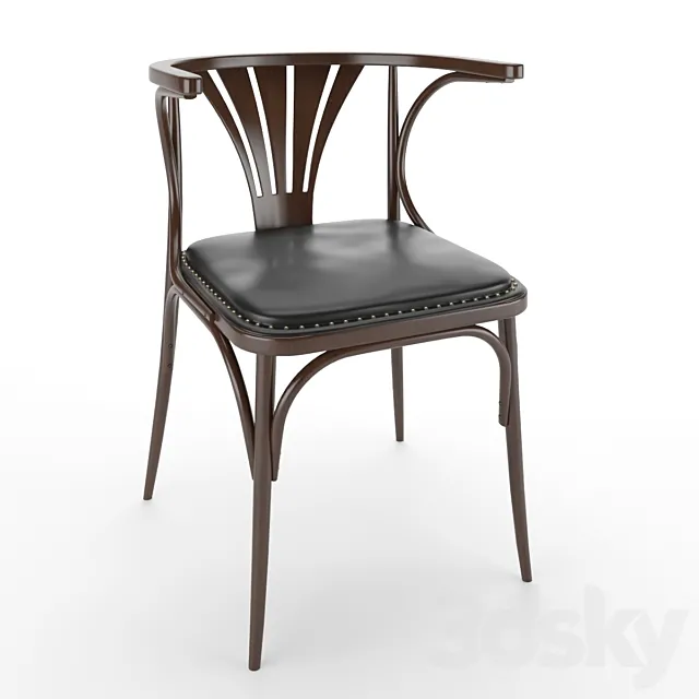 Classic wooden chair 3DSMax File