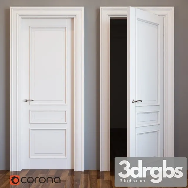 Classic Wooden Door 4 3dsmax Download