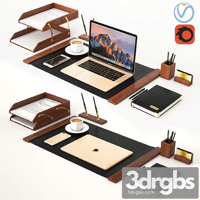 Classic workplace with macbook 3dsmax Download