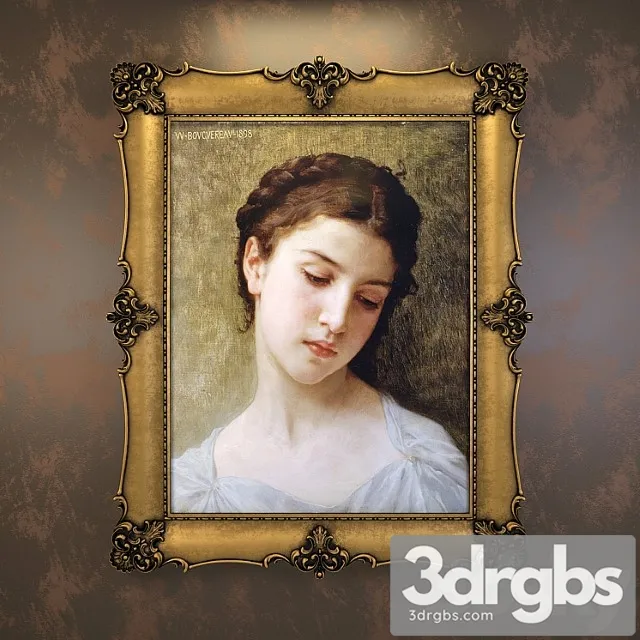 Classical picture frame 3dsmax Download