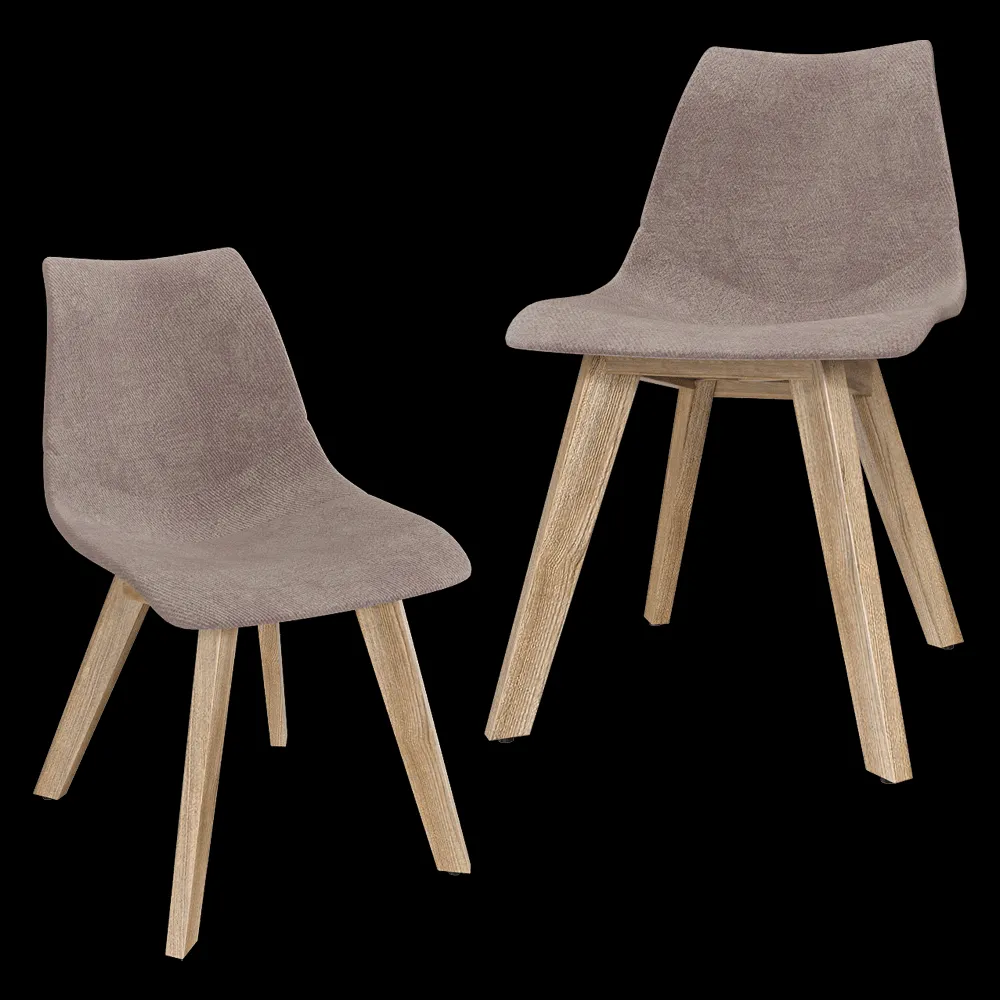 Claudie design – Chair Carrie wooden 3ds Max