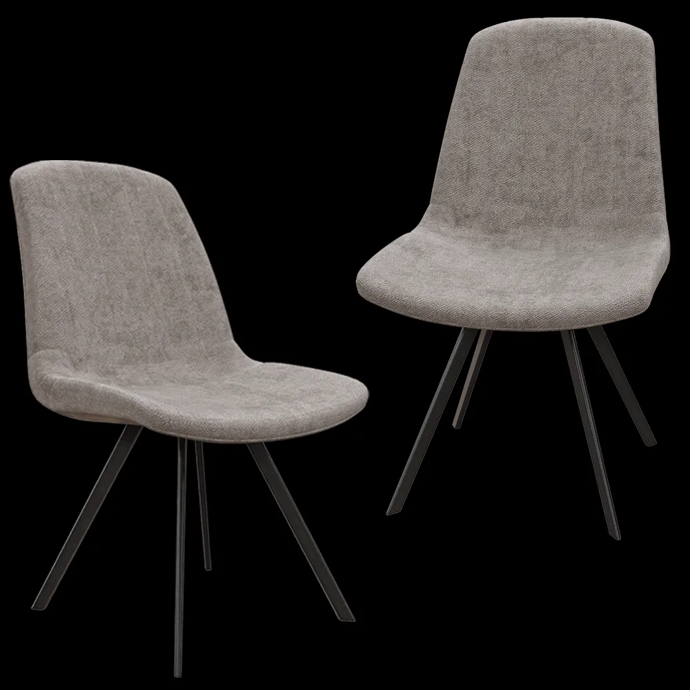 Claudie design – Chair Kylie wooden 3ds Max