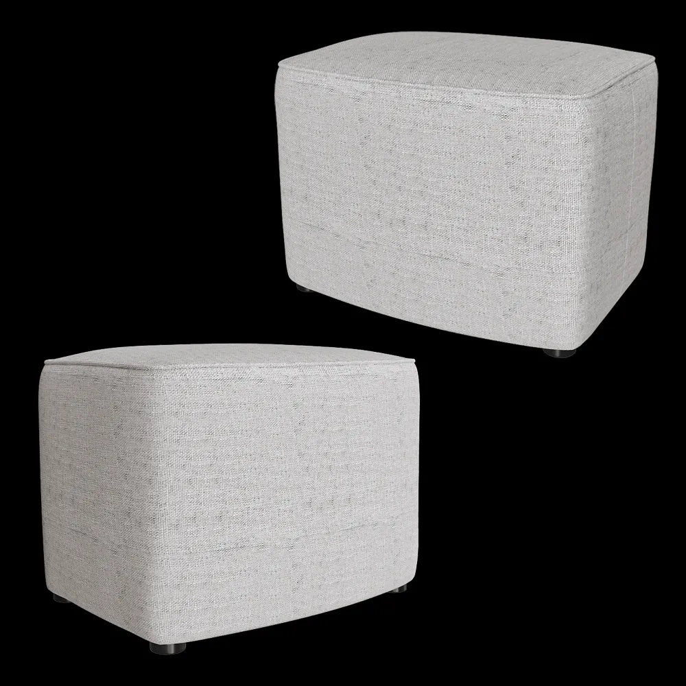 Claudie design – Footstool Imperia 3ds Max