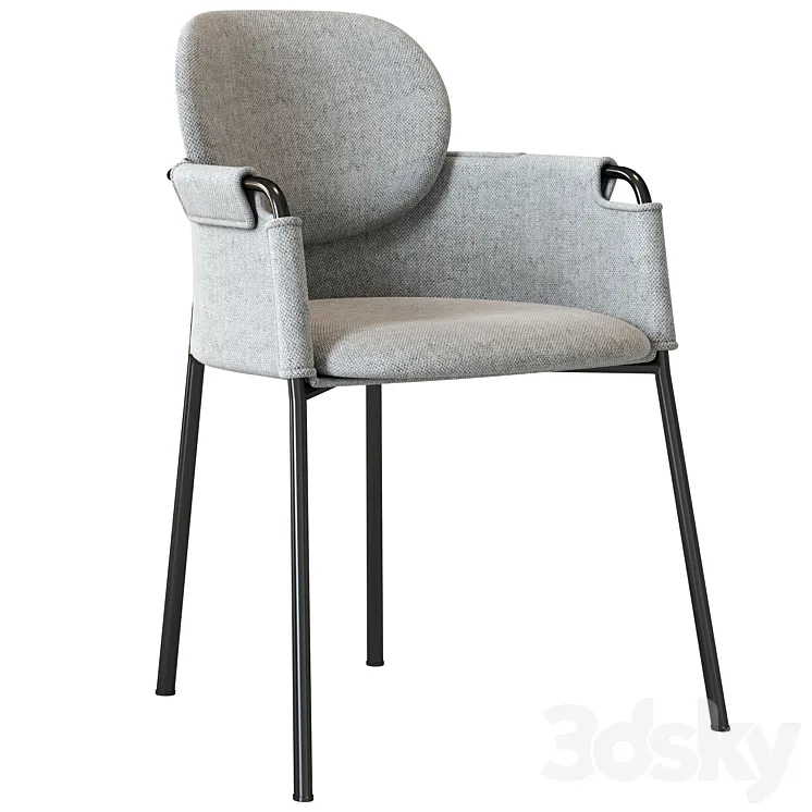 Claudio Chair 3DS Max