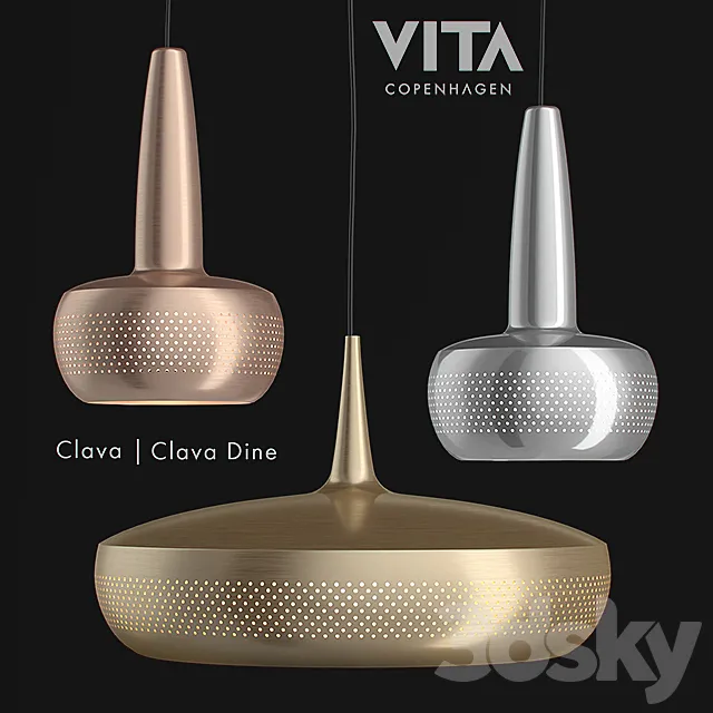 Clava and Clava Dine VITA Copenhagen 3ds Max