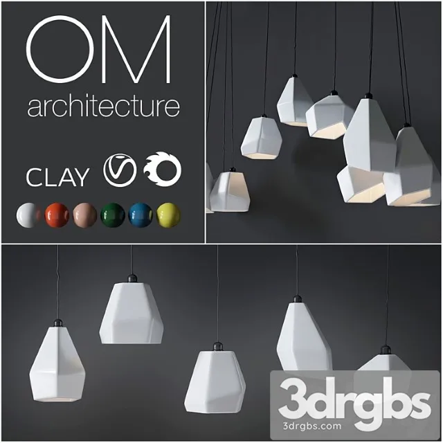 Clay – om architecture lamp 3dsmax Download