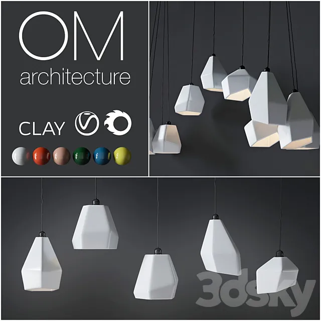 Clay – OM Architecture Lamp 3DSMax File