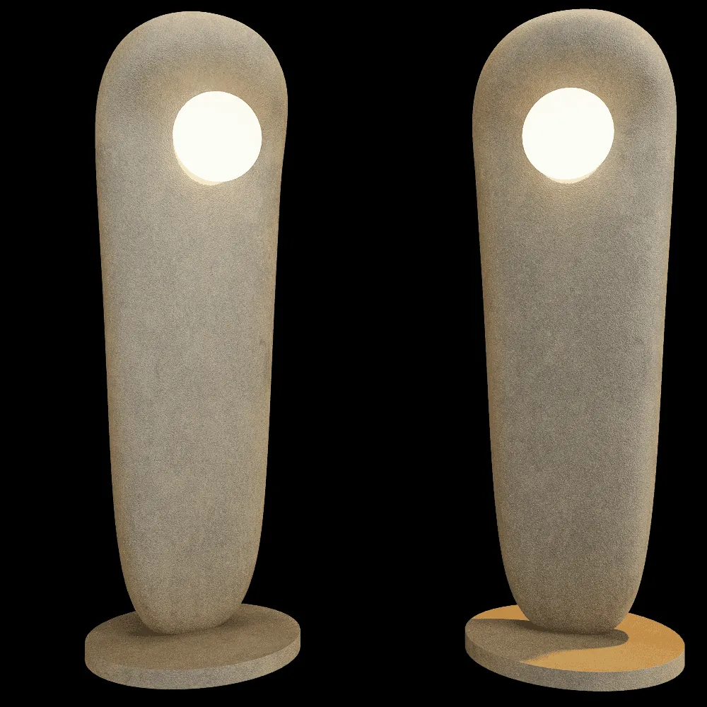 Clayp  – Floor lamp Clay 3ds Max