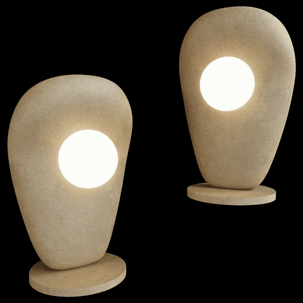 Clayp  – Floor lamp Clay small 3ds Max