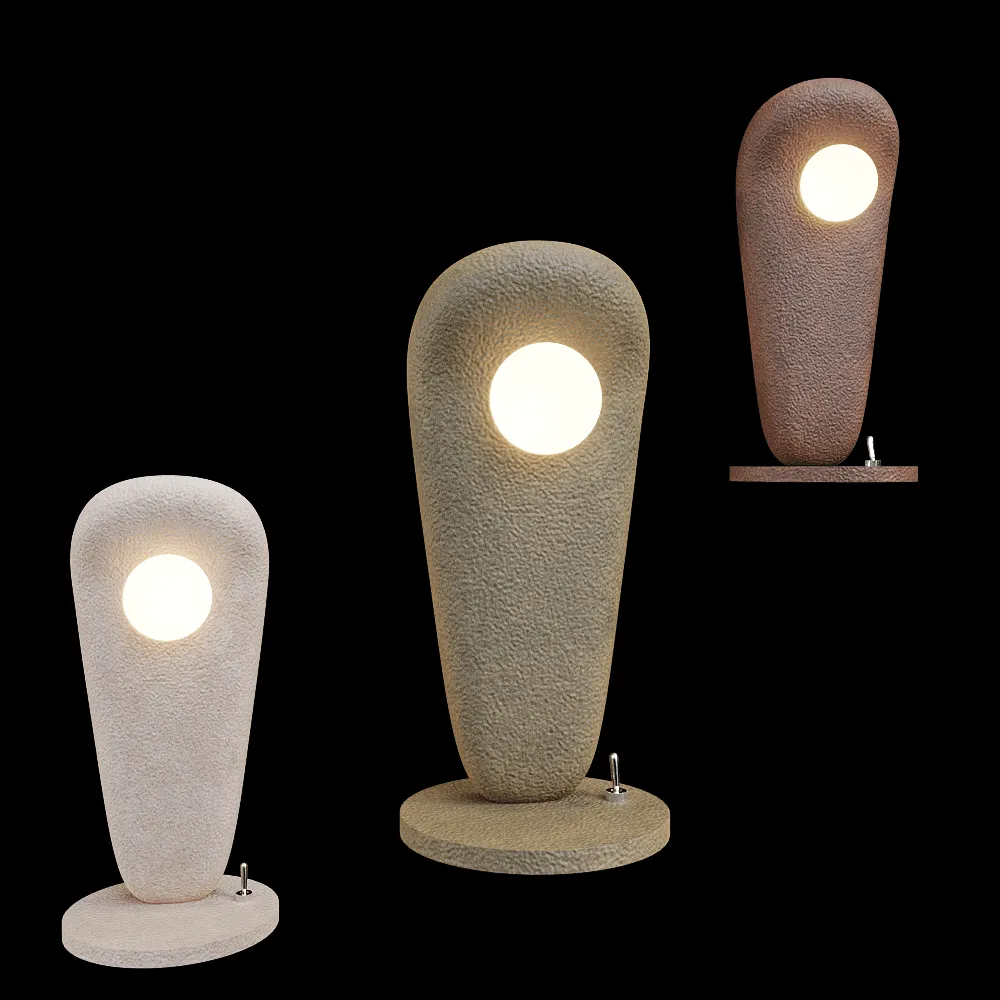 Clayp  – Table lamp Big One 3ds Max