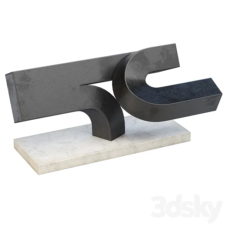 Clement Meadmore Attributed Working Model 3DS Max