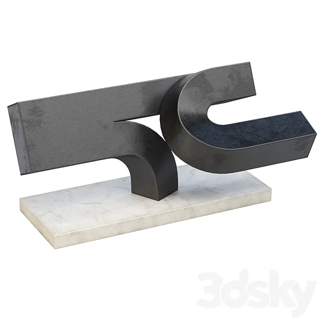 Clement Meadmore Attributed Working Model 3DSMax File