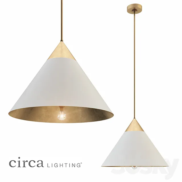 Cleo Pendant Circa Lightig 3DS Max Model