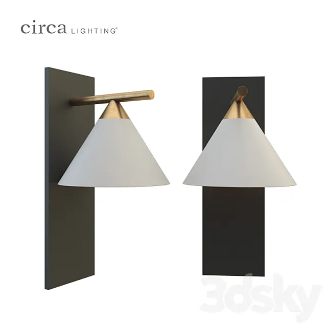 Cleo Sconce 3DS Max Model