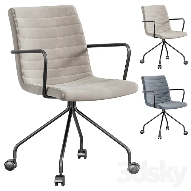 Clip Office Chair 3dsMax Model