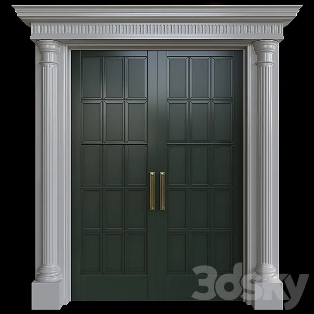 Clive Christian door 3DS Max Model