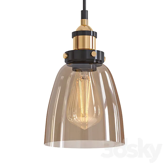 Cloche pendant 3ds Max