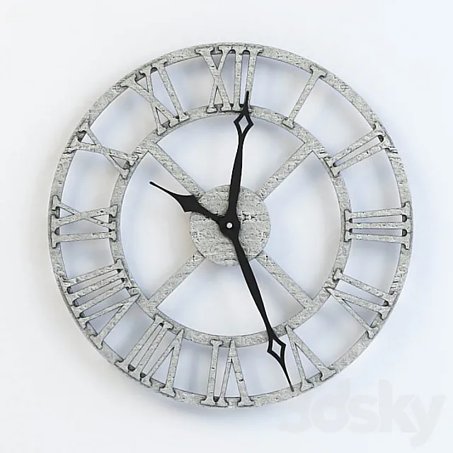 clock 3DS Max Model