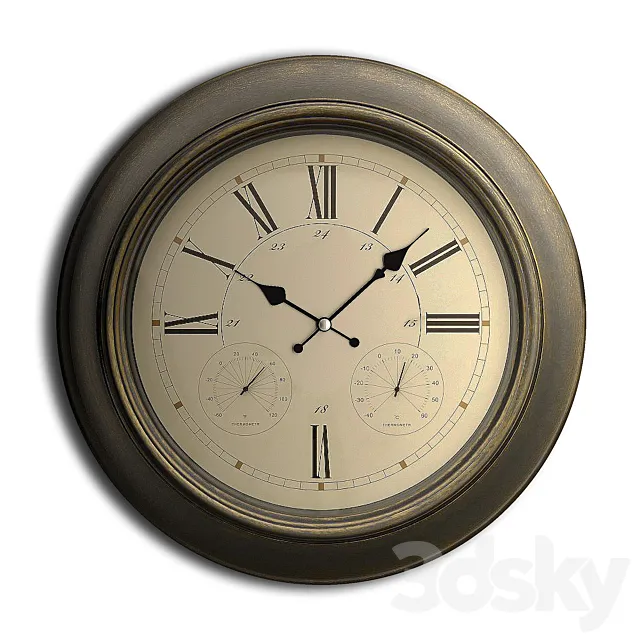 Clock 41 3DS Max Model