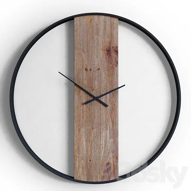 Clock 59 3ds Max