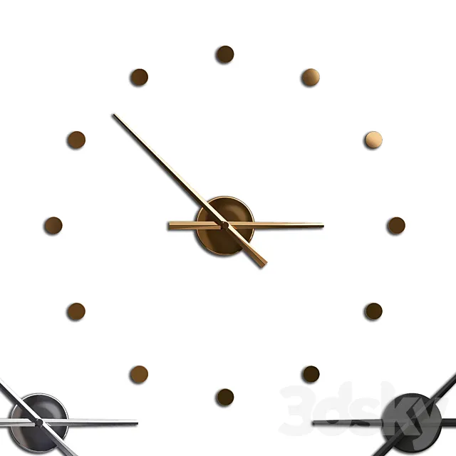 Clock 66 3DS Max Model