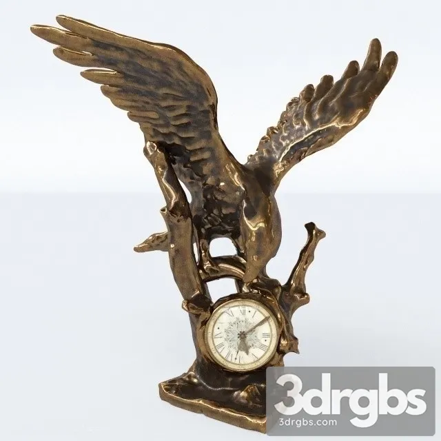 Clock Eagle clock 3dsmax Download
