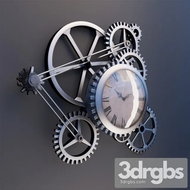 Clock Steampunk 3dsmax Download