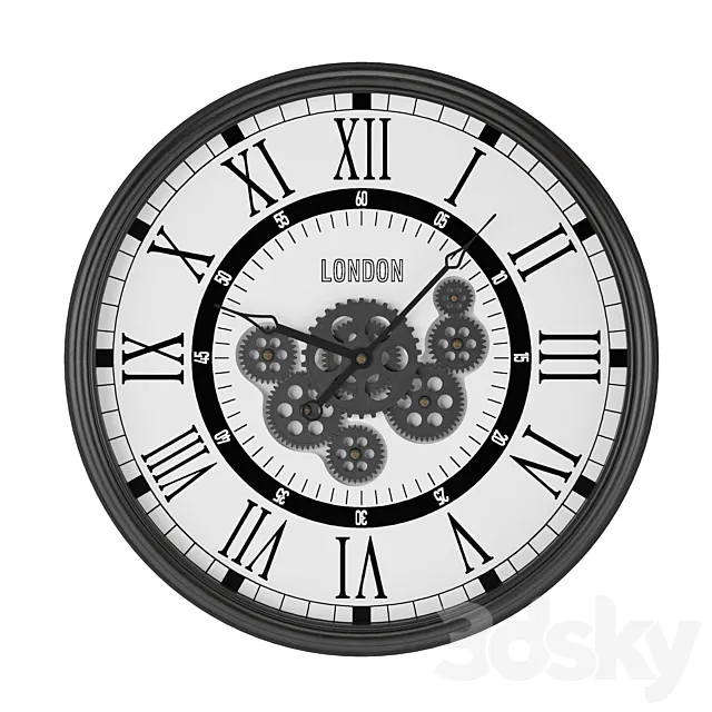 clock1 3ds Max