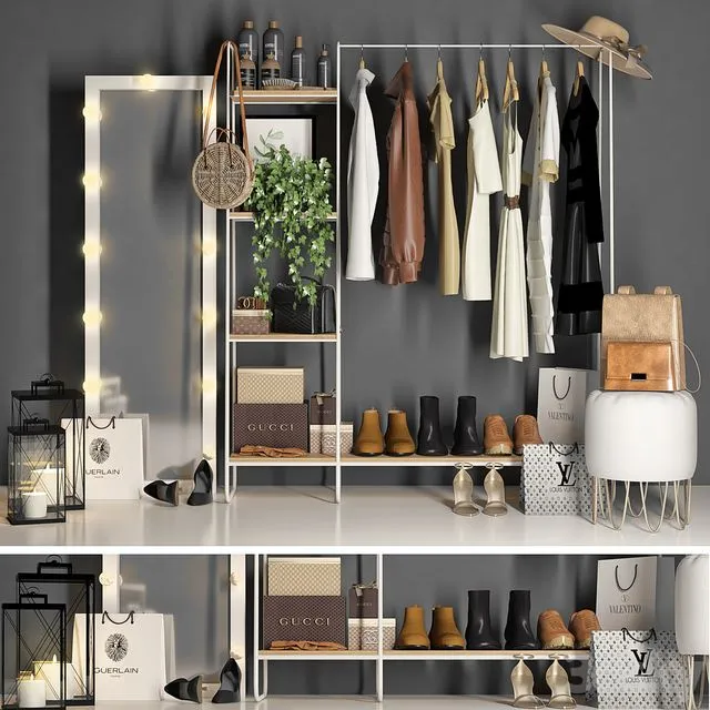 closet 105 3dsMax Model