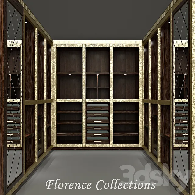 Closet Factory Florence Collections 3ds Max