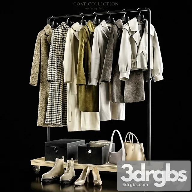 Clothes Coat Collection 3dsmax Download