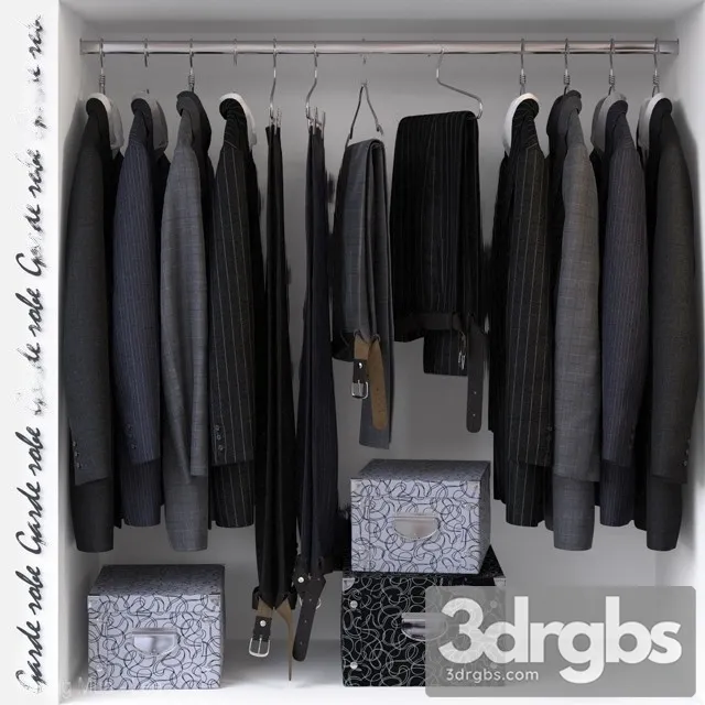 Clothes Garde Robe 02 3dsmax Download