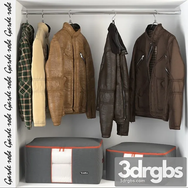 Clothes Garde-robe 06 3dsmax Download
