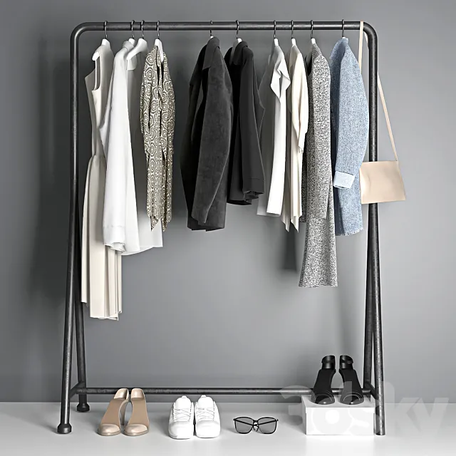 clothes hanger 3DSMax File