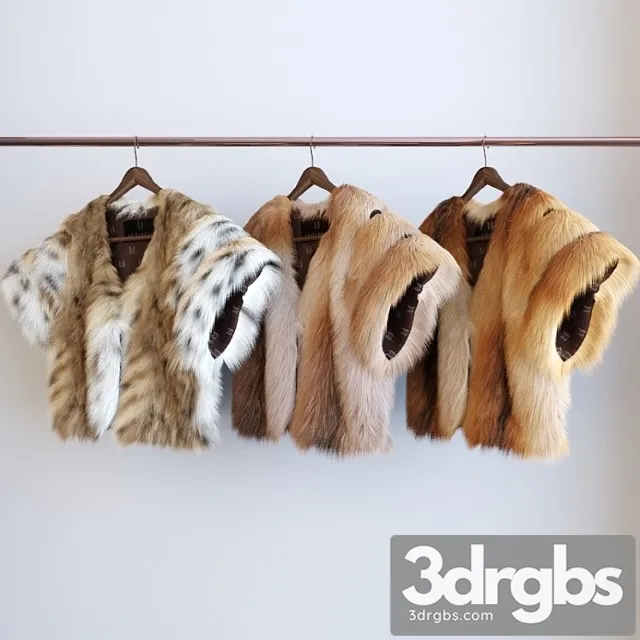 Clothes The 3 types of fur 3dsmax Download