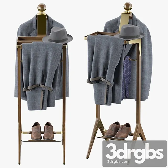 Clothes The classical valet stand 3dsmax Download