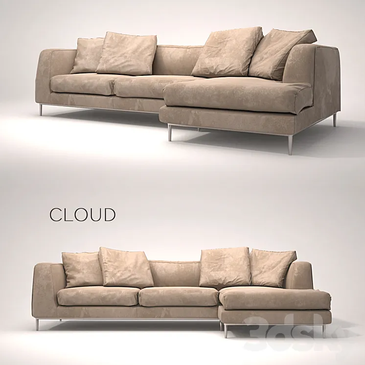 Cloud | Sofa 3DS Max