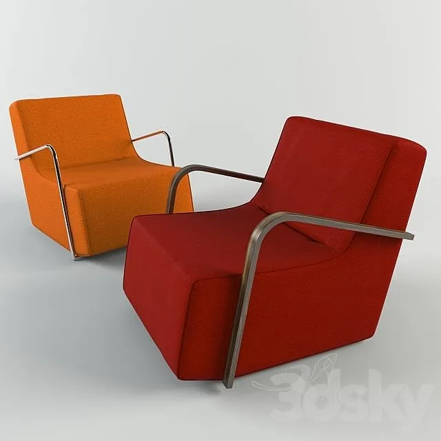 club armchair 3DS Max Model