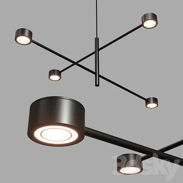 Clyde 4 MoodMaker Rail Light 02 3DS Max Model
