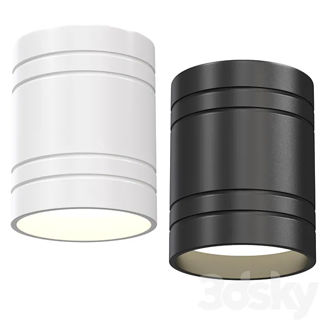 COB LED Ceiling Lights 3DS Max Model